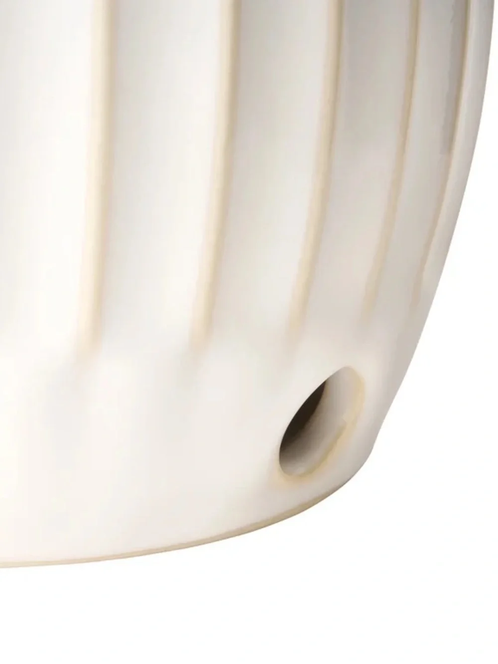 ✨The Pioneer Woman Colette Stoneware Garlic Keeper, White